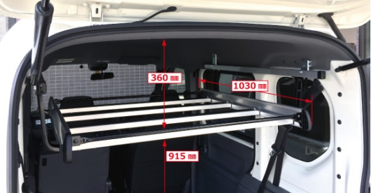 N-VAN 車内キャリア インナーキャリア 【RW-10J】/N-VAN(JJ1.2系)専用